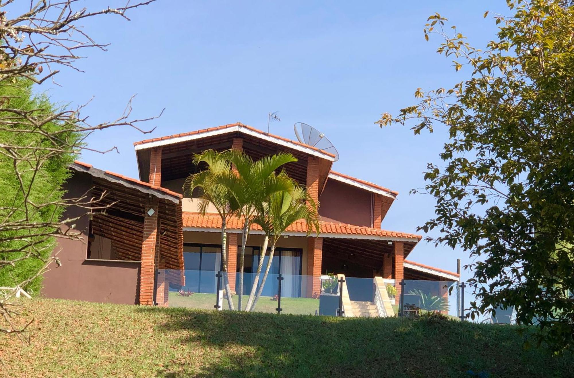 Chacara Tha&Thi Cond Fechado Wi Fi Spa E Pisc Aquececimento Solar Bom Jesus dos Perdões Kültér fotó