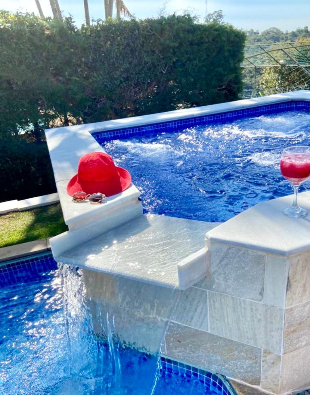 Chacara Tha&Thi Cond Fechado Wi Fi Spa E Pisc Aquececimento Solar Bom Jesus dos Perdões Kültér fotó